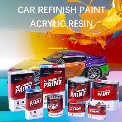 Kit de Tinta Automotiva com Proteção UV Permanente: Sistema de Verniz 2K de Alto Brilho com Endurecedor e Verniz, Conjunto de Fábrica no Atacado