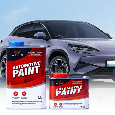 Revestimento transparente de resina acrílica 2K de alta qualidade com endurecedor para pintura automotiva, para aplicação com pistola de pulverização em revestimentos plásticos, bom revestimento