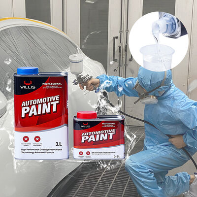 WILLIS Universal Auto Paint Thinner Spray de revestimento líquido Aplicação para pintura de automóveis & Clear Coat & Hardener