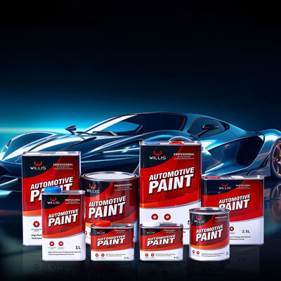 Diluente para Retoque de Pintura Automotiva de Alta Qualidade 1K, Preço de Atacado de Fábrica Chinesa, Fabricante de Tintas Automotivas