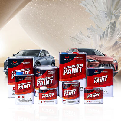 Tinta Spray Automotiva WILLIS 2K de Alta Qualidade, Laca Líquida, Revestimento de Alto Brilho, Tinta para Plástico e Barco