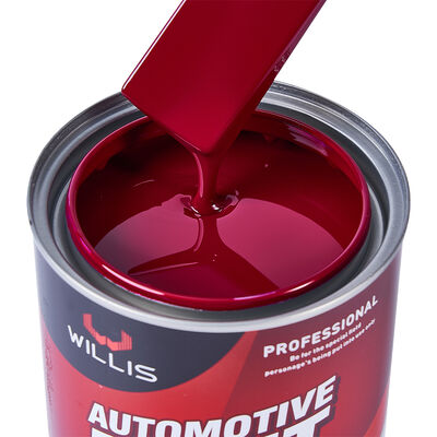 Alto desempenho 1K Rosa Vermelho Acrílico Car Topcoat Venda Quente de um Componente Fabrica de Tinta de Carro Revestimento e diluidor de tinta Incluído