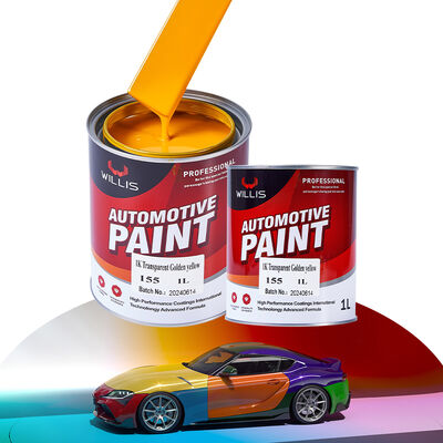 Tinta Automotiva Hew Selling Color Master Paint Series Tinta Revestimento Tinta Preta Fosca