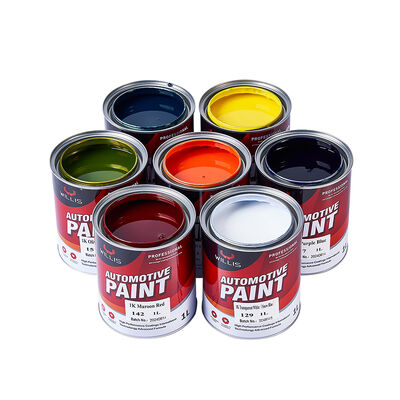 Original 1k Transparente Vermelho (Fase Azul) Color Sublimação Coating Car Paint Can 1l Car Refinish Paint