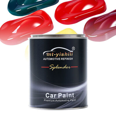 Factory Supply 1K Bright Red Car Paint - ONE-Component Acrylic Coating for Automotive Refinish, Automotive Paint Clear Coat