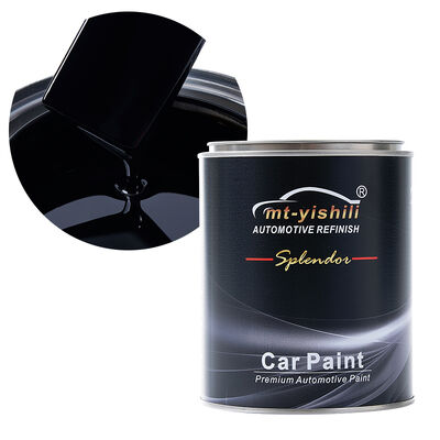 Low MOQ 1K Extra Black Automotive Paint Thinner - Acrylic Resin Spray for Car Refinishing & Touch-Up, Factory Supply