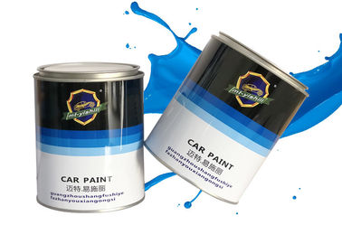 Material metálico sortido da resina acrílica de resistência de água da pintura do carro da cor 1K