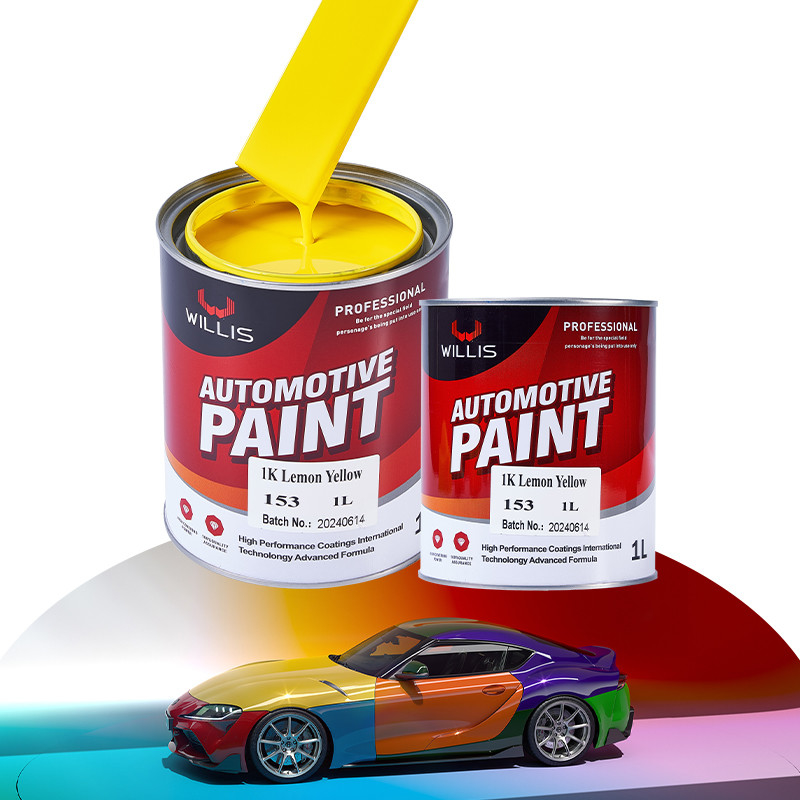 Revestimento metálico de Epoxi Anti-Razões 1K Pintura de carro para mistura de molduras de automóveis Pintura automotiva Pintura de carroceria de carro