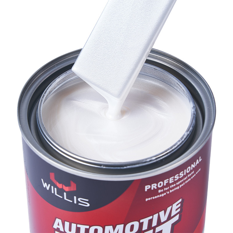 OEM 1K Pigmento Metálico Perla Branca Pintura Automóvel Pintura Automóvel Pintura Redutora Pintura Top Coat