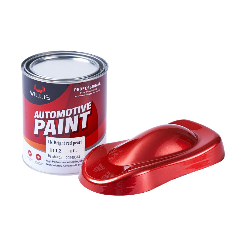 Metal Bucket 1k Primer Pearl White Car Paint Resistência a intempéries para outdoors, revestimento líquido, pintura de automóveis