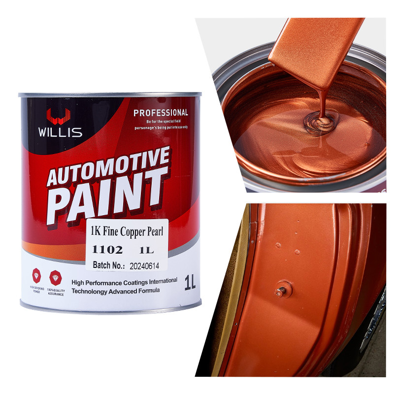 Resistente a produtos químicos pintura de laca acrílica, cores duráveis de pintura de pérola para carros, 2K / 1K pintura de cores, 1K cristal pérola