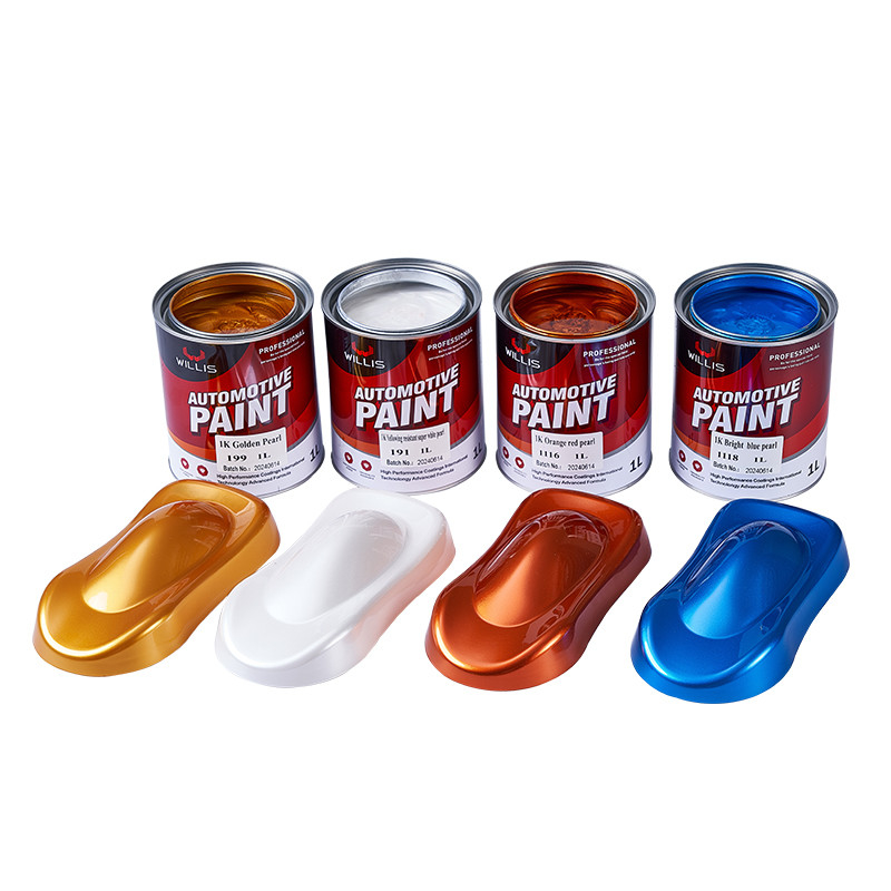 1K Pearl Automotive Paint Liquid Coating Multicolor Facil de Aplicar Serviços OEM/ODM,Car Spray Paint