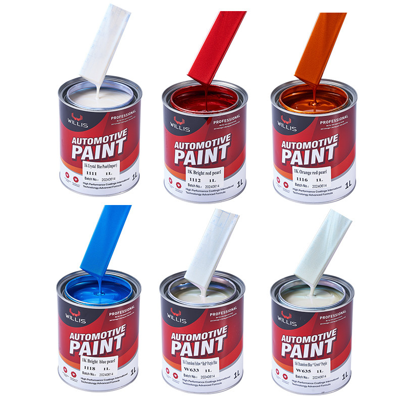 Pintura de spray para carros revestimento líquido OEM Disponível 1K um componente de pintura acrílica de pérola automotivo diluidor fábrica de suprimentos