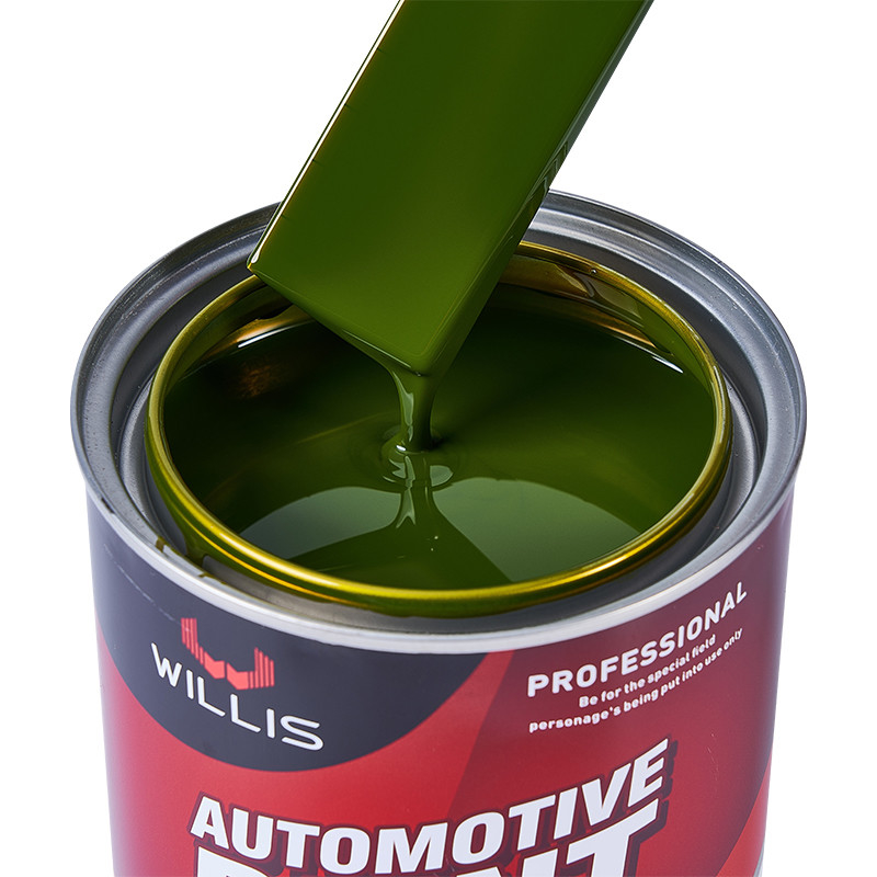 Toque acima na matéria prima principal acrílica de alto brilho da cor metálica da pintura do carro 1K