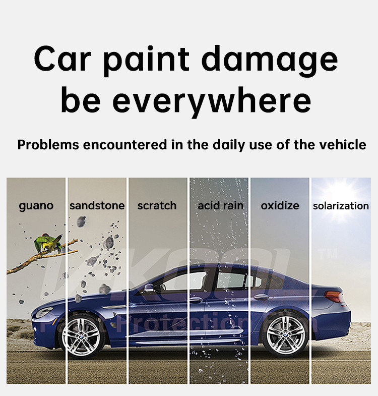 Anti pintura para carros, pintura à pistola clara automotivo seca ultrarrápido da laca da oxidação do revestimento