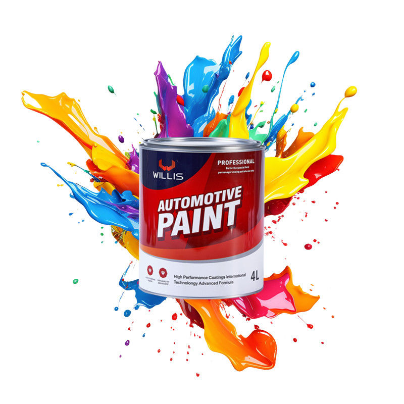 Resistência química Dois componentes sólidos Veículo de automóvel Toque de pintura para proteção duradoura