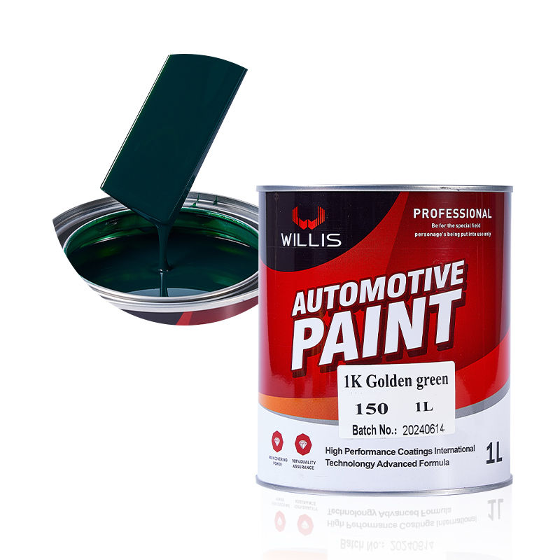 Alta brilho 1k Basecoat Car Paint Thinner Acrylic Car Spray Paint Custom Car Paint Colors Car Body Paint Produtor chinês de pintura automotiva