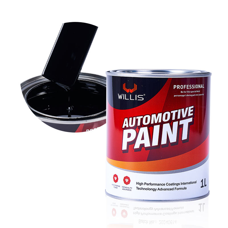 2K de alto brilho Azulado extra preto pintura de carro revestimento líquido Fábrica de fornecimento múltiplas cores preço baixo opções OEM revestimento de plástico