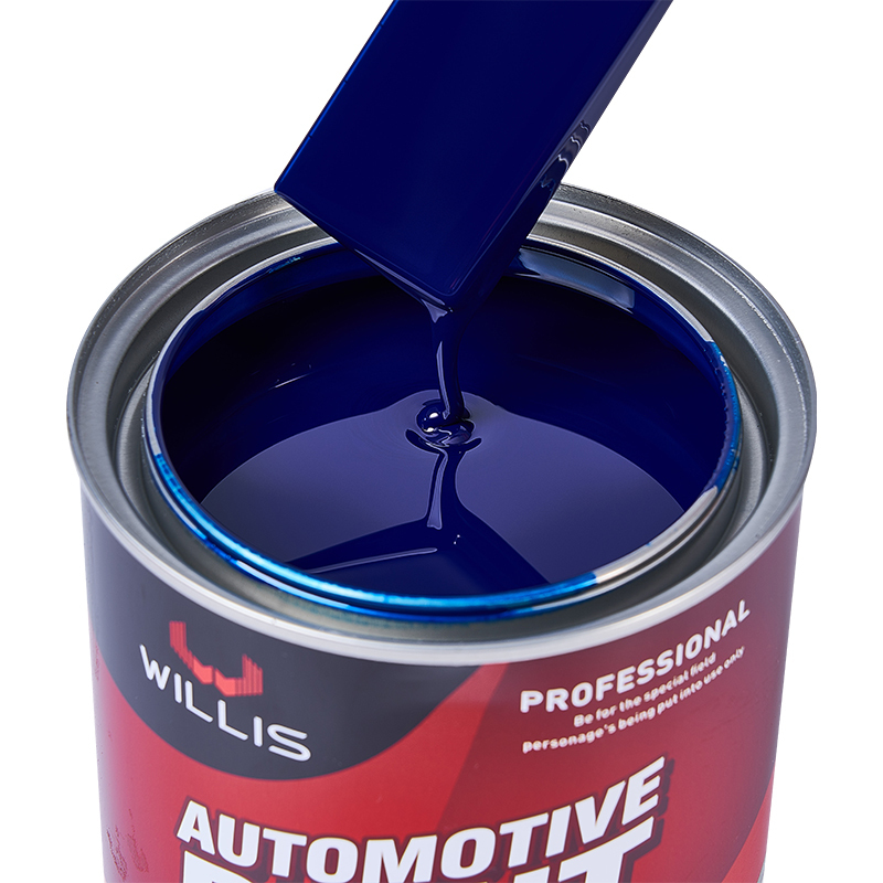 Standard Blue 2K Solid Paint with 1L 4L 20L Size Options and 2 Years Shelf Life for Automotive Refinish
