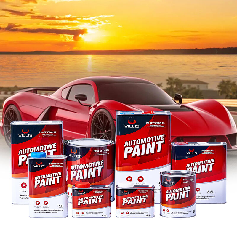 2K Clear Coat Automotive Spray Paint Hardener Revestimento líquido para pintura Epoxy Resin Body Filler Hardener