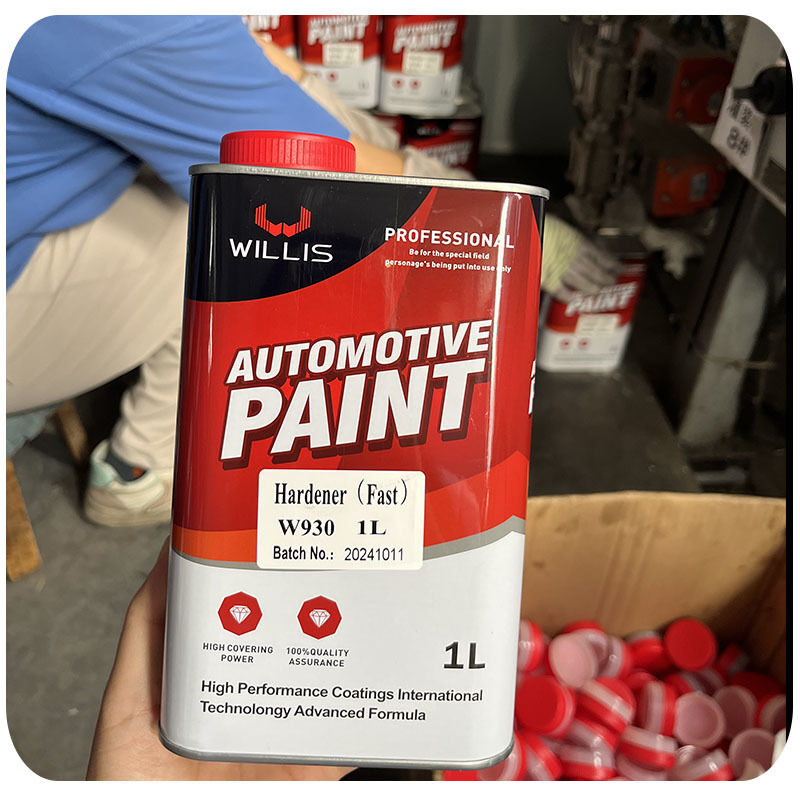 Endurecedor de tinta automotiva de alta qualidade, resina acrílica, endurecedor de verniz, marca de ponta Willis Hardener para atacado