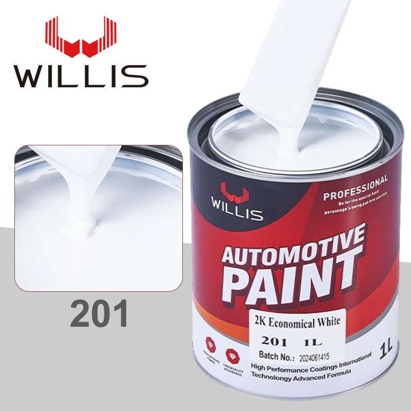 WILLIS Model 201 2K Acrylic Resin Car Paint-Wear & Scratch Resistant Long-Lasting Bright Spray Paint for Cars Boats & Plastic