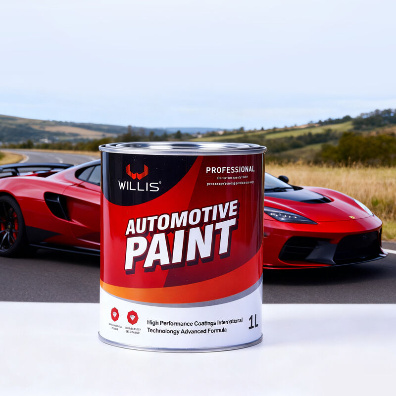 WILLIS Brand High-End Pearl Car Paint Liquid Coating Spray Aplicação