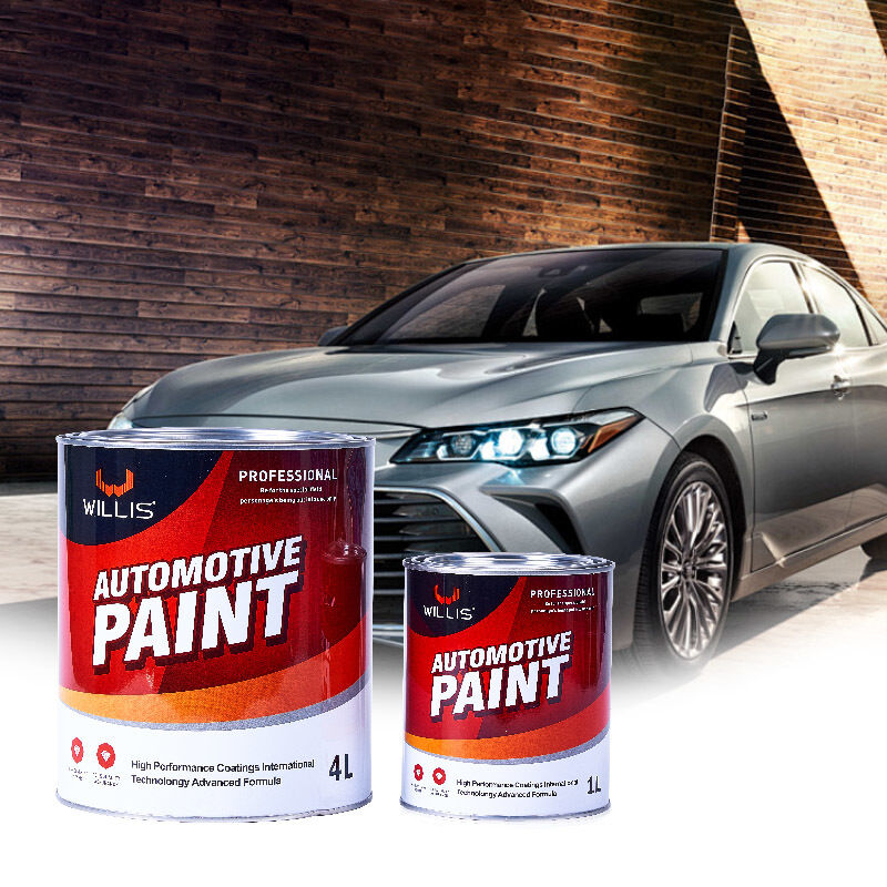 Tinta Automotiva Acrílica de Alta Performance 2K WILLIS 206, Revestimento Líquido em Spray para Uso Automotivo e em Barcos
