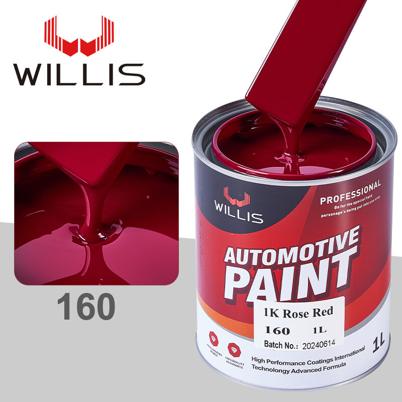 Vendas diretas de fábrica WILLIS 1K Tinta de cor revestimento líquido para carros Barco Tinta Automotiva Reparação Basecoat Refinar revestimento plástico