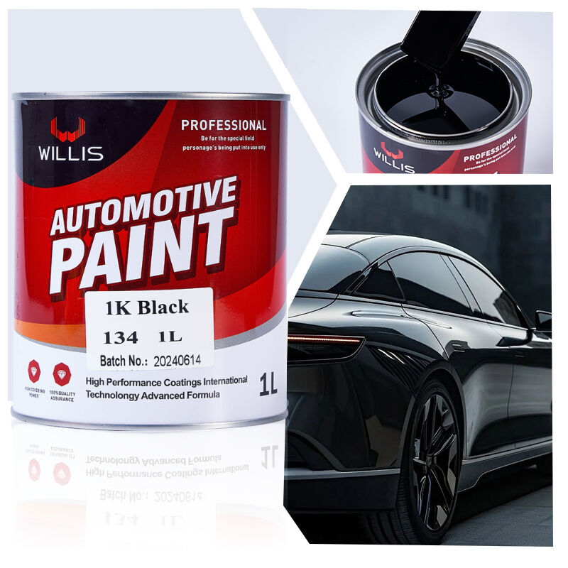 Pintura de Reparação de Automóveis Avançada 1K Single Component Acrylic Masterbatch com Primer Gloss & Matte Product Coating & Paint
