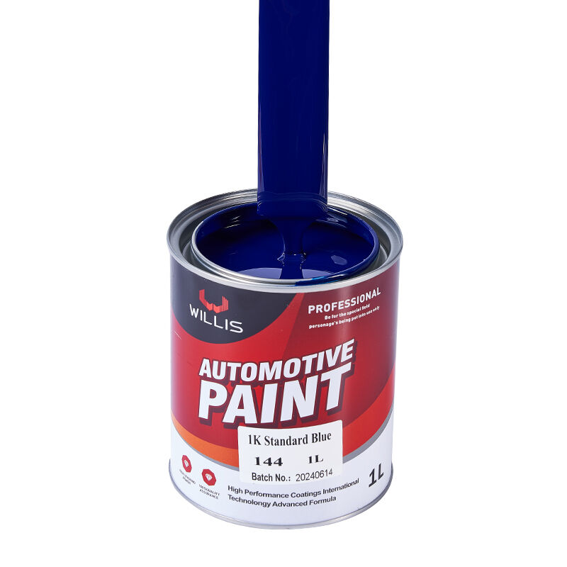 Fórmula Avançada 1k Tinta Azul Padrão para Repintura Automotiva Litro Produtos de Tinta Automotiva