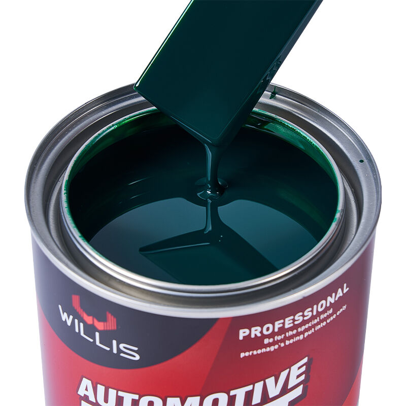 1K Vermelho Dourado Car Spray Paint Um Componente Resina Acrílica Líquido Automotivo Refinish Paint Cor Sólida 1K Color Paint China