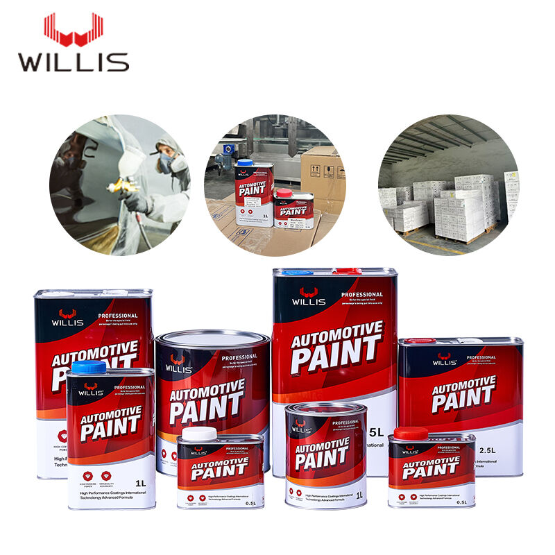 Diluente de pintura de carro de secagem rápida / padrão, sistema acrílico para refinamento automático preço da fábrica