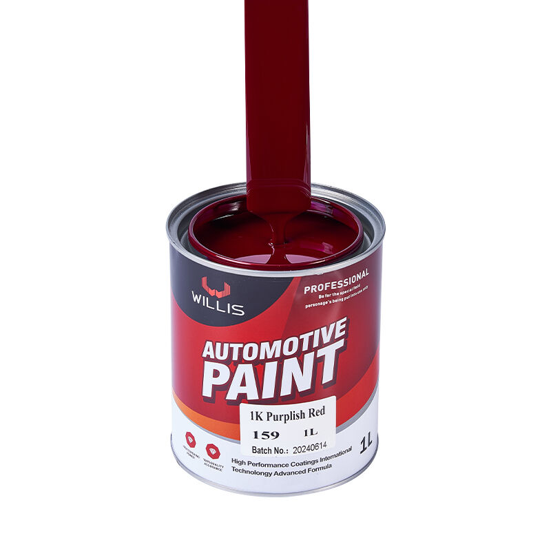 Diluente para Tinta Automotiva 1K Roxo Vermelho Direto da Fábrica, Agente de Cura Líquido para Pintura e Reparo de Cor de Veículos